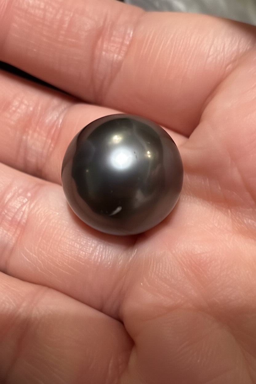 Tahiti black pearl 12mm