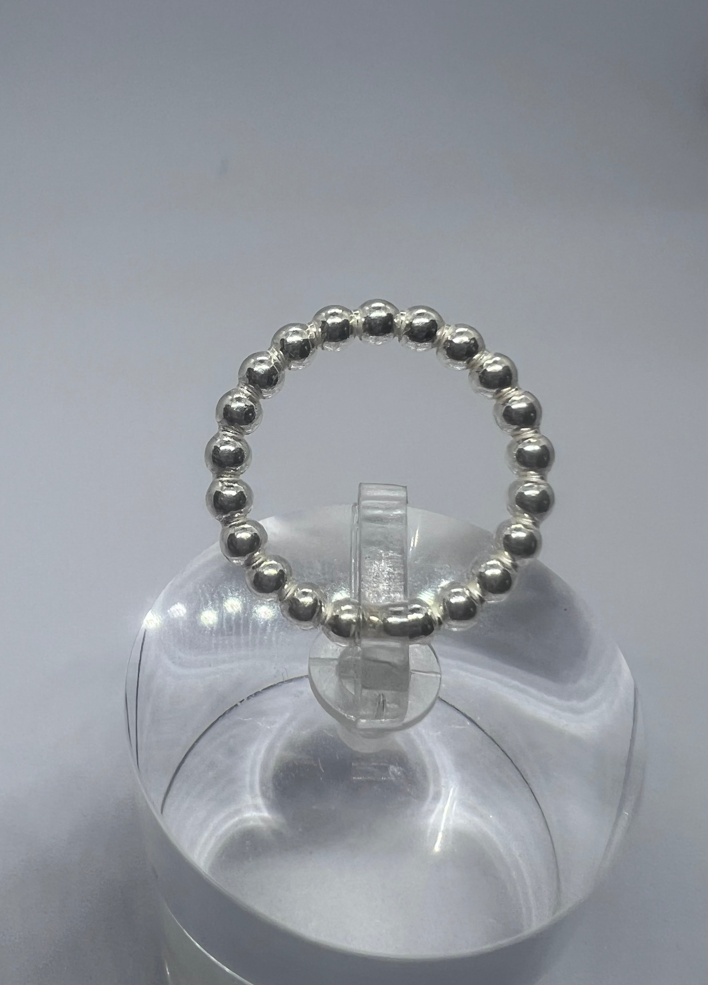 Dots Silver Ring