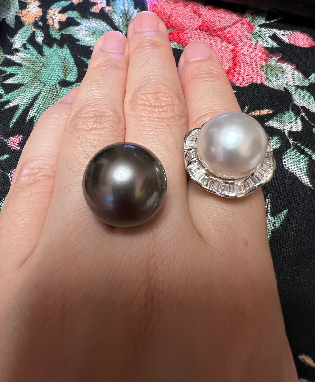 Tahiti black pearl 12mm