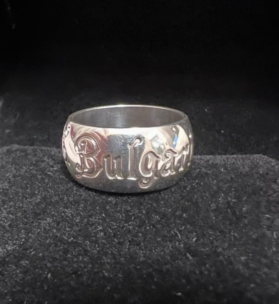 Bvlgari Save The Children silver ring