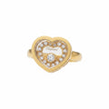 Chopard Heart Happy Diamond Ring in 18k rose gold