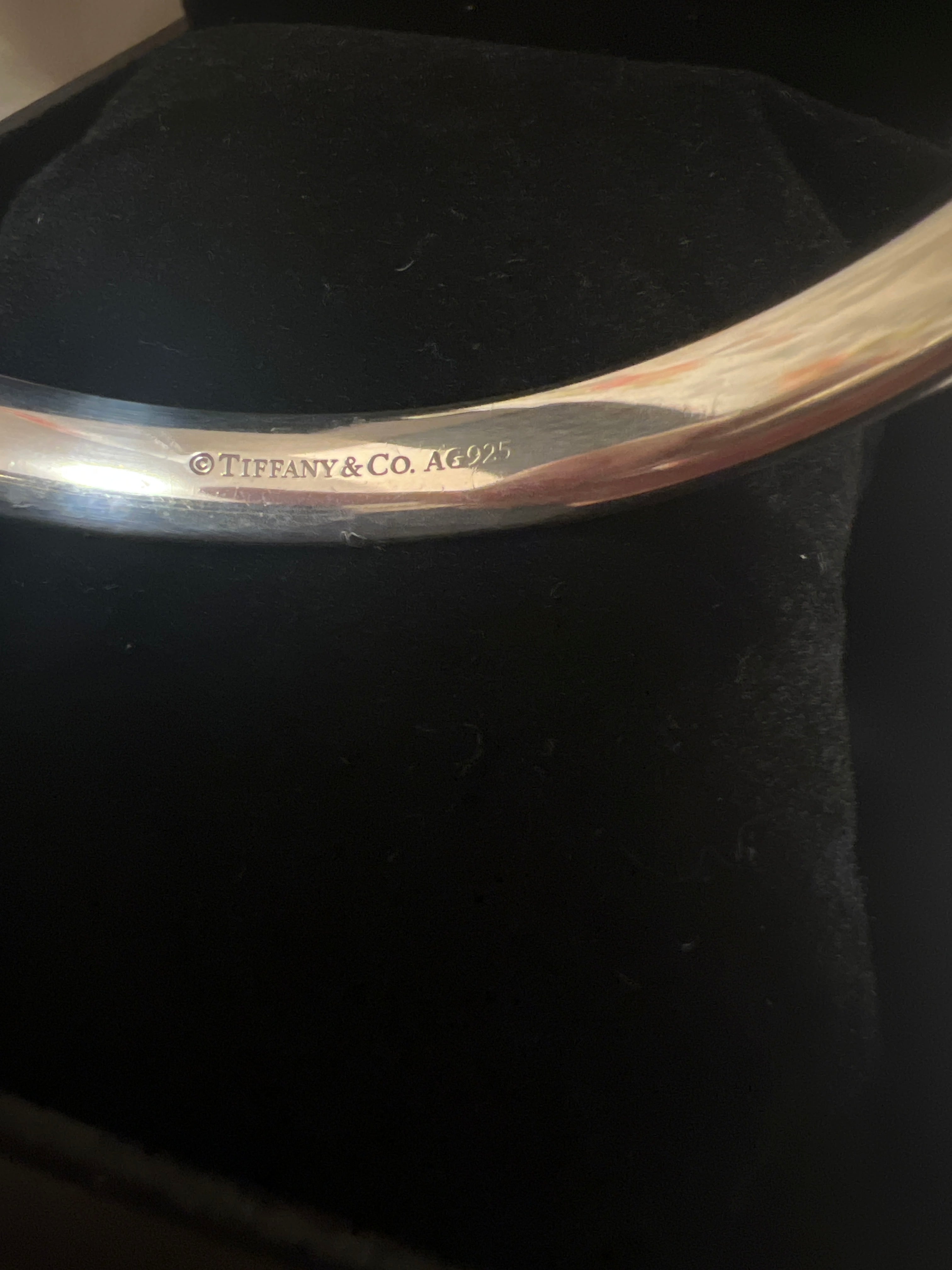 Tiffany & Co 1837 silver bangle