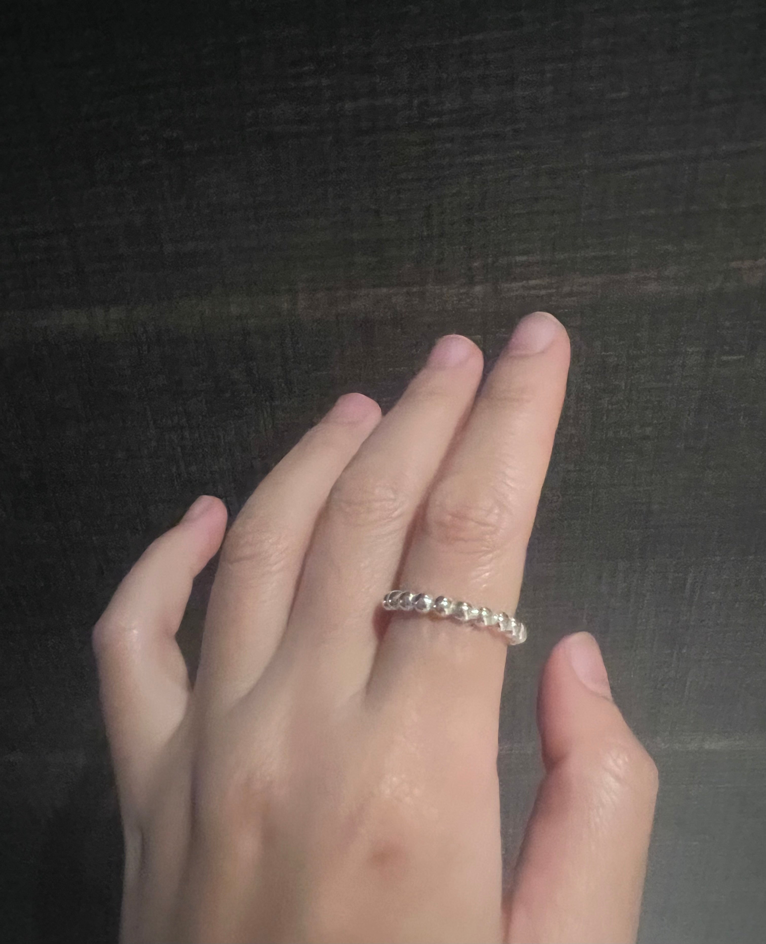 Dots Silver Ring
