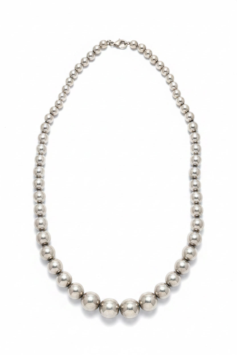 Tiffany & Co Hardware Ball Silver Necklace