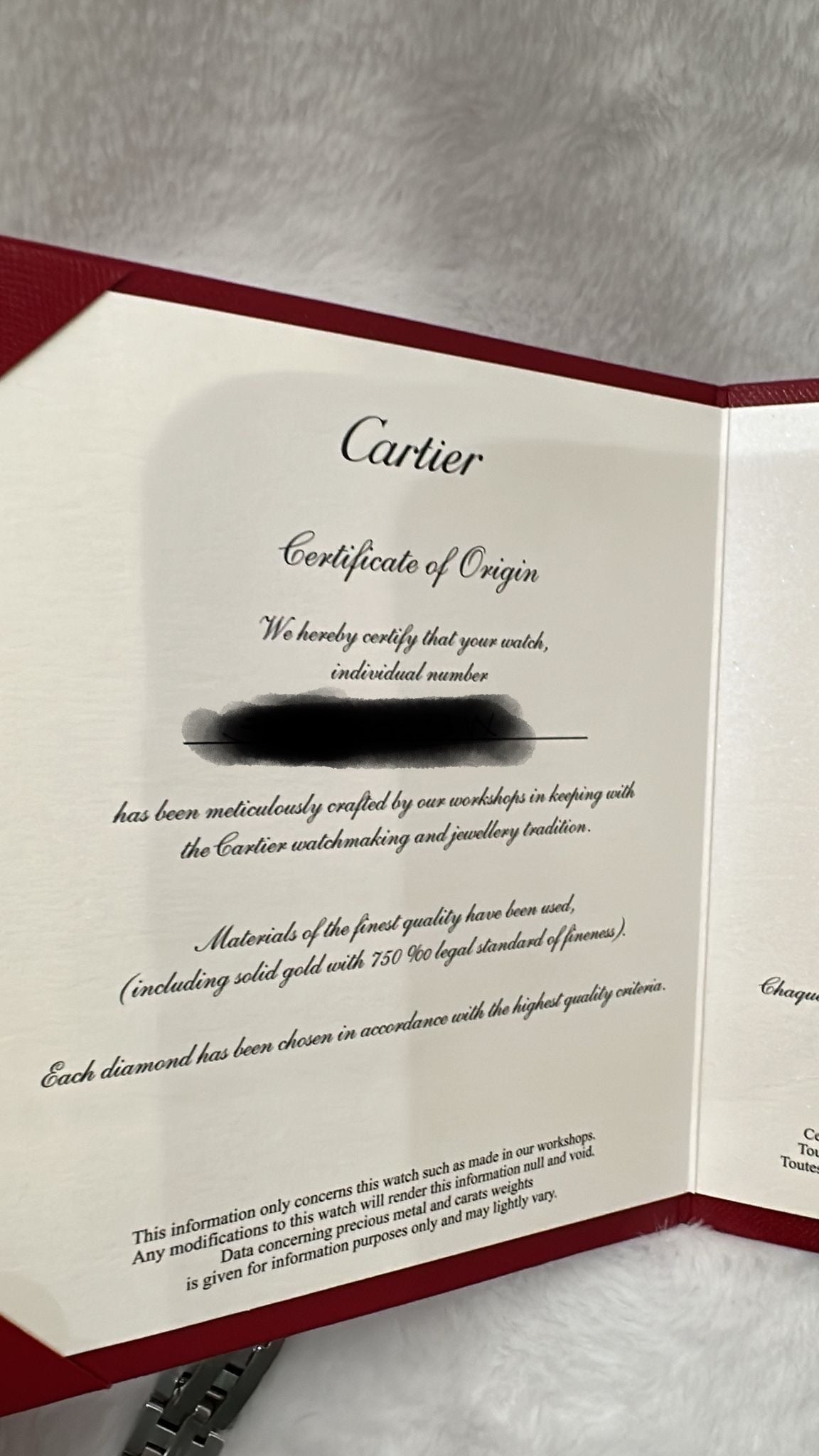 Cartier Ballon Bleu Diamonds Watch Automatic 33mm with certificate